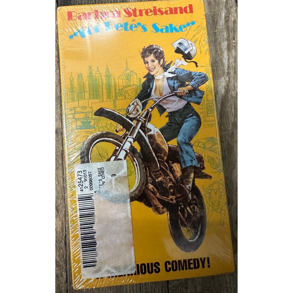 For Petes Sake (VHS, 1989) Barbra Streisand Brand New